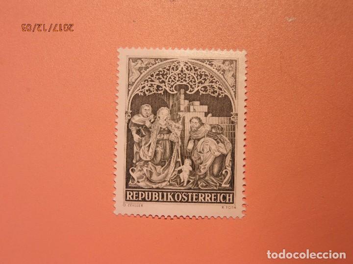 Sellos: AUSTRIA - NAVIDAD - BEL&Eacute;N. - Foto 1