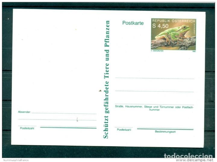 Sellos: ENTERO POSTAL 1990 AUSTRIA, CIRCULADO - Foto 1