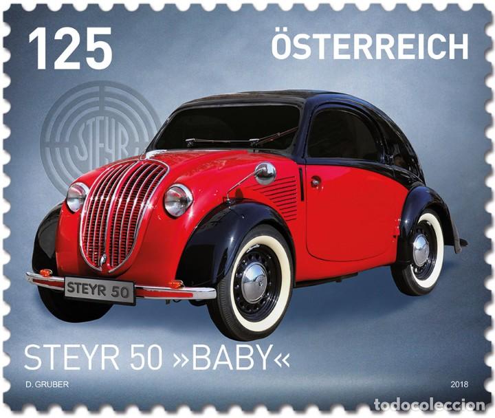 Sellos: Austria 2018 -  Steyr Typ 50 Baby - Foto 1