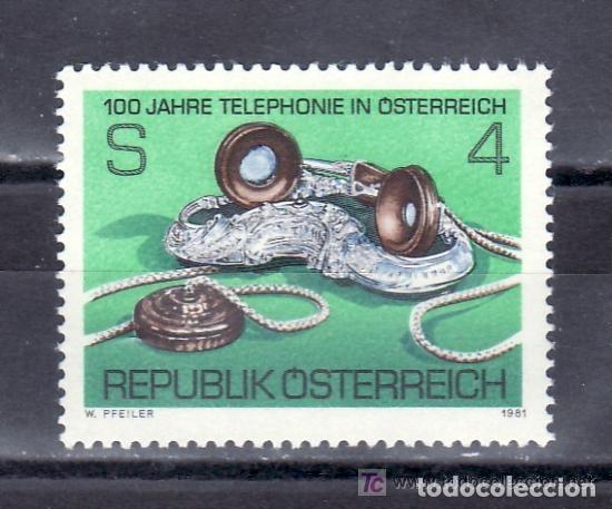 Sellos: Austria 1981 Ivert 1501 *** Centenario del Tel&eacute;fono en Austria - Foto 1