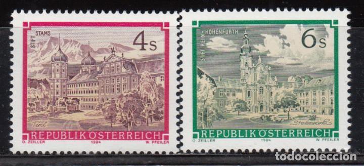 Sellos: AUSTRIA , 1984  YVERT N&ordm; 1620 / 1621  / ** / - Foto 1