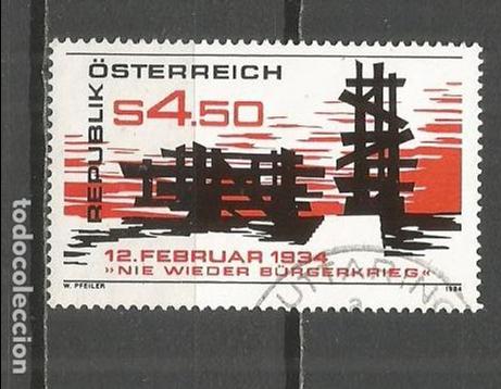 Sellos: AUSTRIA YVERT NUM. 1595 USADO - Foto 1