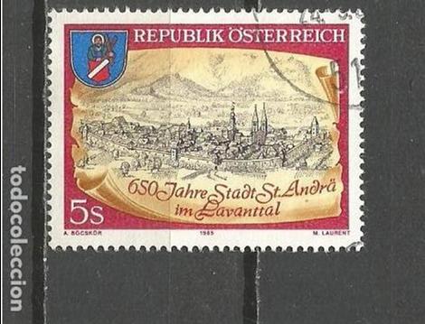 Sellos: AUSTRIA YVERT NUM. 1789 USADO - Foto 1