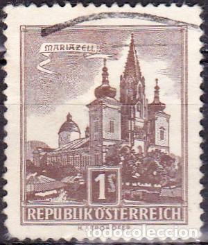Sellos: 1957 - AUSTRIA - MONUMENTOS - YVERT 868 - Foto 1