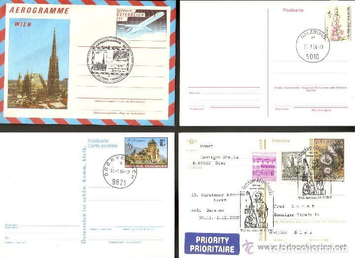 Sellos: AUSTRIA . 4 ENTEROS POSTALES - Foto 1