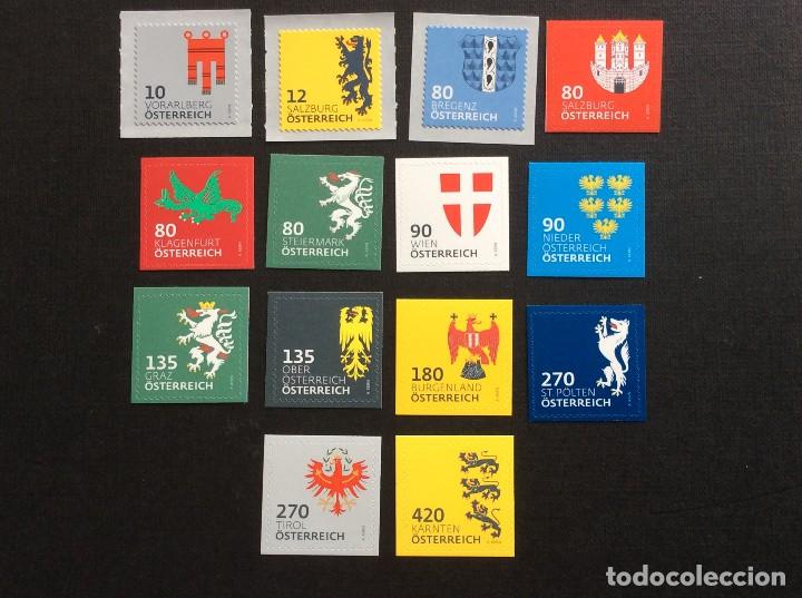 Sellos: AUSTRIA A&Ntilde;O 2018  HERALDICA - Foto 1