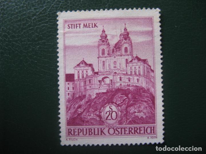 Sellos: Austria, 1963, Yvert 967 convento de Melk - Foto 1