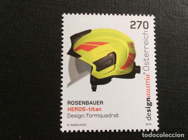 Sellos: AUSTRIA A&Ntilde;O 2018.  DISE&Ntilde;O AUSTRIACO. - Foto 1