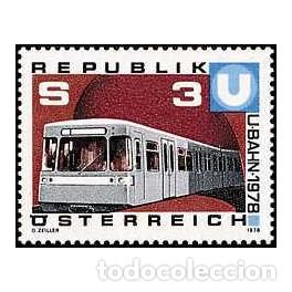 Sellos: 1978 Austria, 1604 - Metro - Foto 1