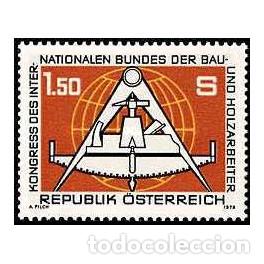 Sellos: 1978 Austria, 1616 - Construcci&oacute;n - Foto 1