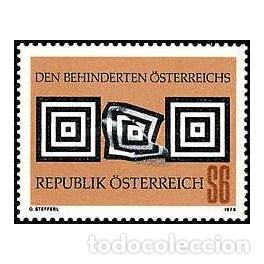 Sellos: 1978 Austria, 1622 - Discapacidad. - Foto 1