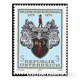 Sellos: 1979 Austria, 1649 - Rottenmann (ciudad). - Foto 1