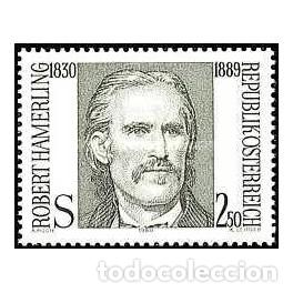 Sellos: 1980 Austria, 1673 - Robert Hamerling - Foto 1