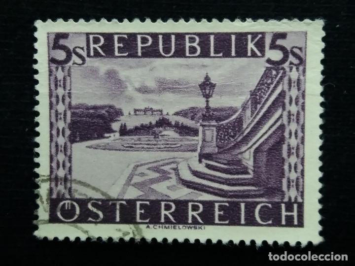 Sellos: AUSTRIA, OSTERREICH, 5 S, A&Ntilde;O 1948. - Foto 1
