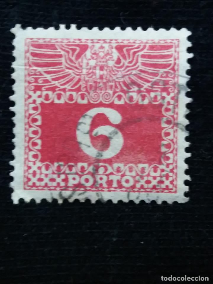 Sellos: AUSTRIA, OSTERREICH, 6 HELLER, A&Ntilde;O 1908. . - Foto 1
