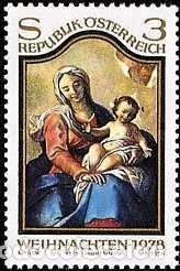 Sellos: AUSTRIA 1978 - NAVIDAD - YVERT N&ordm; 1421** - Foto 1