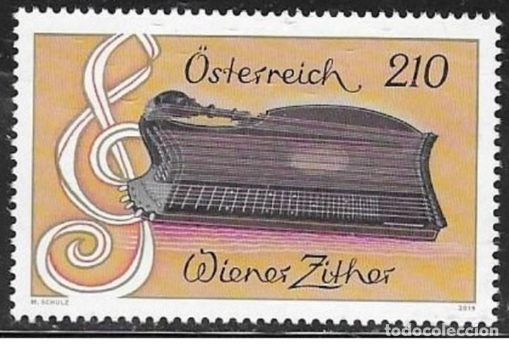 Sellos: Austria 2019 - Musical instruments mnh - Foto 1