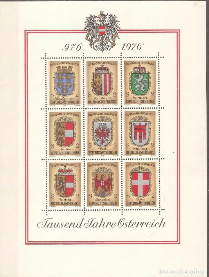 Sellos: AUSTRIA,1976,NUEVOS,GOMA ORIGINAL,SIN FIJASELLOS,CAT.YT.BF 9.