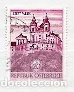 Sellos: Austria,1963,arquitectura,usado - Foto 1