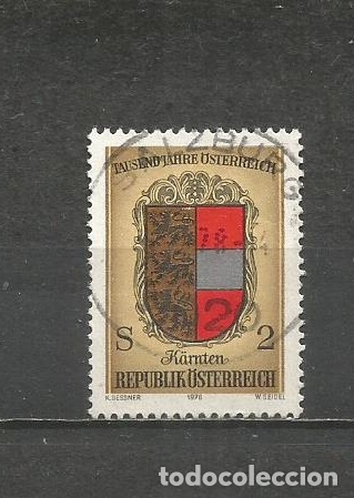 Sellos: AUSTRIA YVERT NUM. 1354 USADO - Foto 1