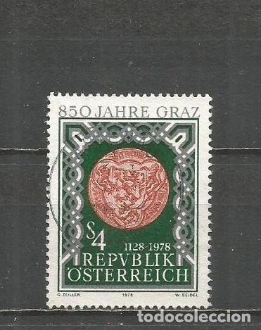 Sellos: AUSTRIA YVERT NUM. 1411 USADO - Foto 1