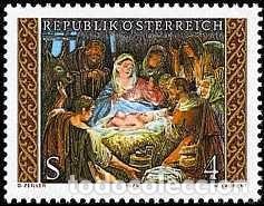 Sellos: AUSTRIA 1979 - NAVIDAD - YVERT N&ordm; 1458** - Foto 1