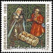 Sellos: AUSTRIA 1982 - NAVIDAD - YVERT N&ordm; 1553** - Foto 1