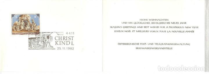 Sellos: LOTE 5 TARJETAS CON VALORES AUSTRIA - Foto 2