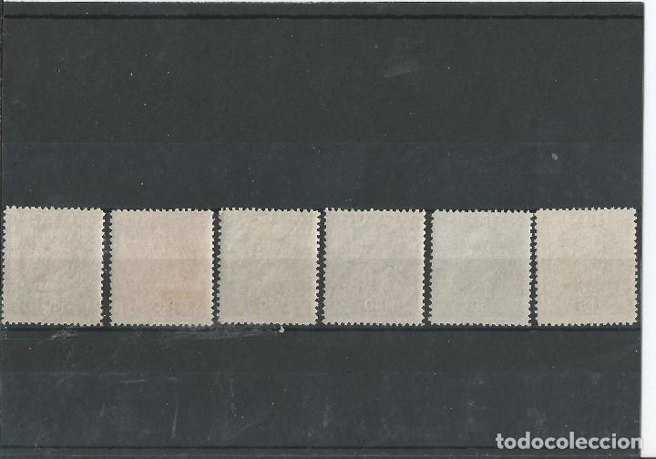 Sellos: Austria 1930 - Yvert 393/98 MH * - Foto 2
