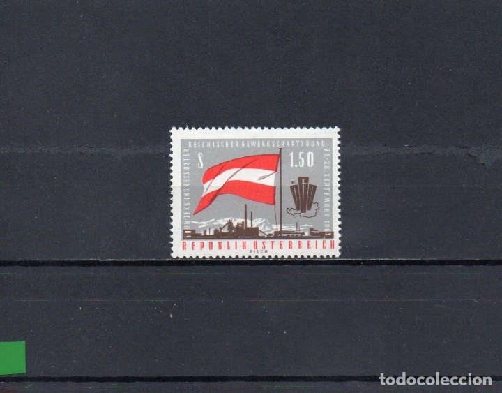 Sellos: AUSTRIA 1963, YVERT 970, MNH-SC - Foto 1