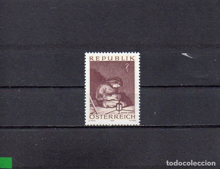 Sellos: AUSTRIA 1969, YVERT 1140, MNH-SC - Foto 1
