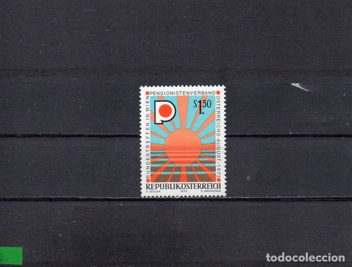 Sellos: AUSTRIA 1975, YVERT 1319, MNH-SC - Foto 1