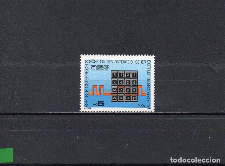 Sellos: AUSTRIA 1986, YVERT 1667, MNH-SC - Foto 1