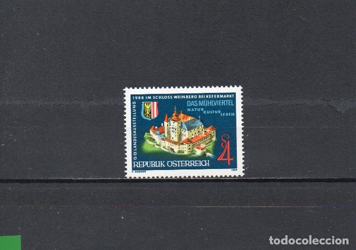 Sellos: AUSTRIA 1988, YVERT 1753, MNH-SC - Foto 1