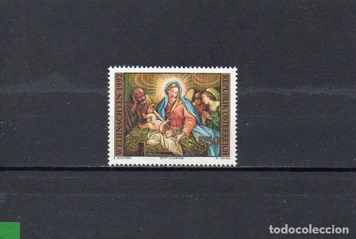 Sellos: AUSTRIA 1992, YVERT 1910, MNH-SC - Foto 1