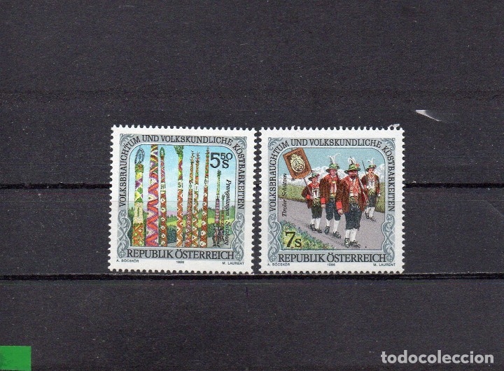 Sellos: AUSTRIA 1996, YVERT 2019-20, MNH-SC - Foto 1