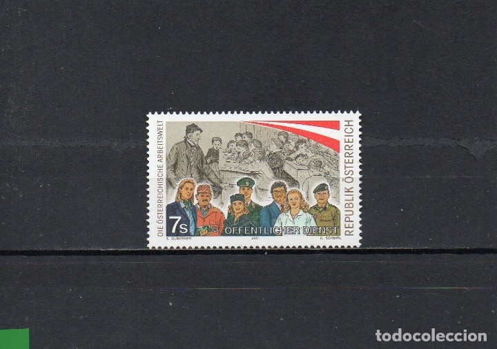 Sellos: AUSTRIA 2001, YVERT 2193, MNH-SC - Foto 1