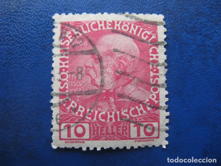 Timbres: -austria 1908, Yvert 106
