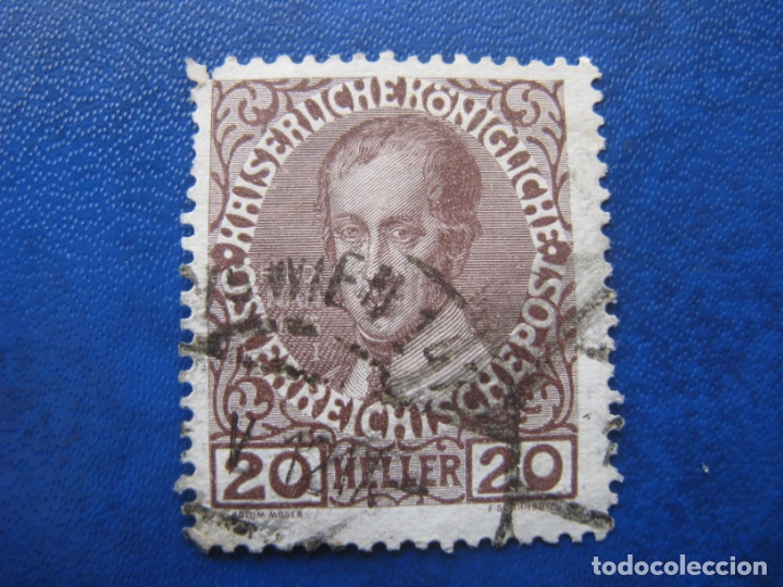 Sellos: -austria 1908, Yvert 108 - Foto 1
