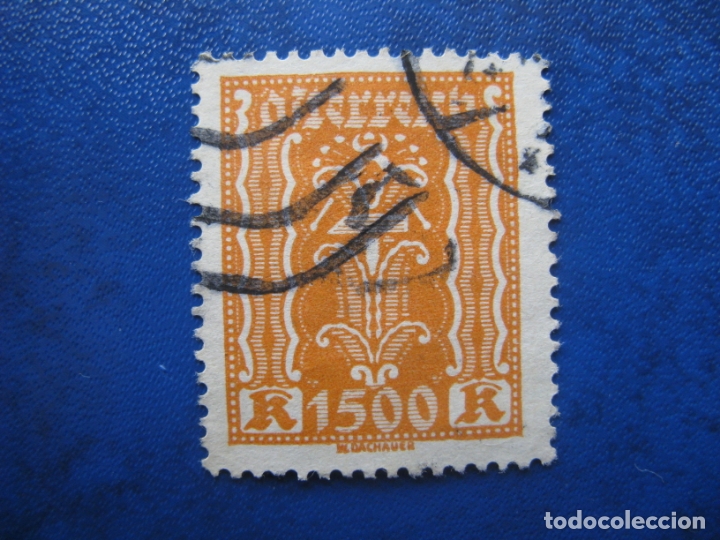 Timbres: -austria 1923, Yvert 318