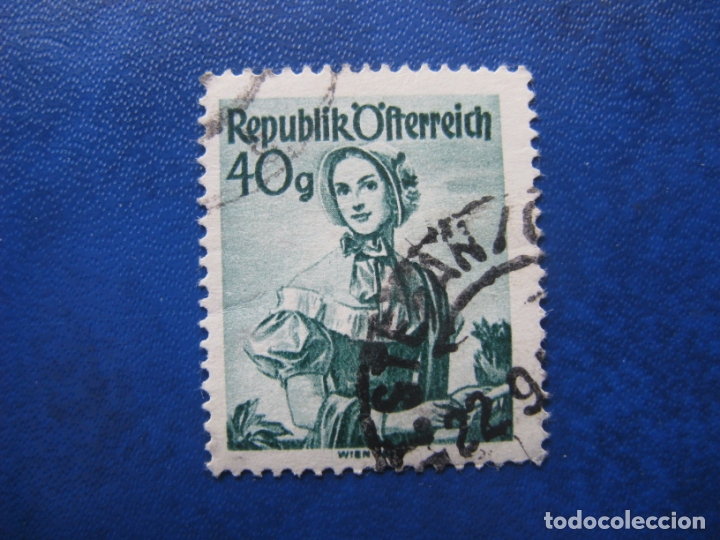 Sellos: -austria 1948, Yvert 744A - Foto 1