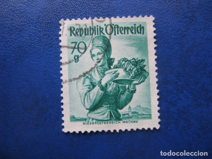 Sellos: -austria 1948, Yvert 748 - Foto 1
