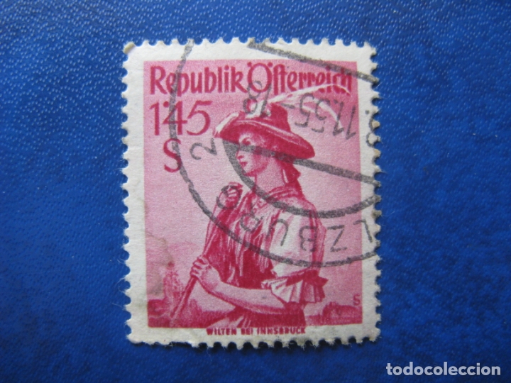 Sellos: -austria 1951, Yvert 802 - Foto 1