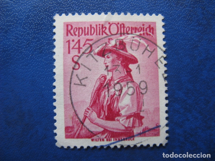 Sellos: -austria 1951, Yvert 802 - Foto 1