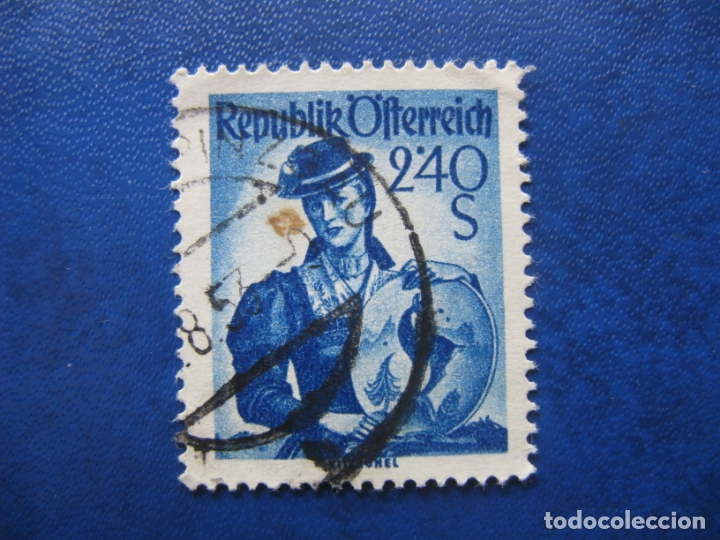 Sellos: -austria 1951, Yvert 804 - Foto 1