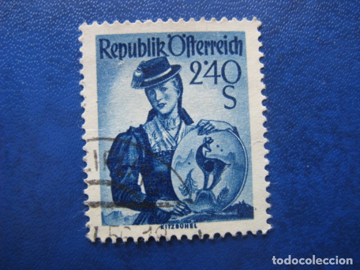 Sellos: -austria 1951, Yvert 804 - Foto 1