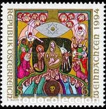 Sellos: AUSTRIA 1994 NAVIDAD YVERT 1973** - Foto 1