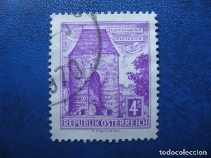 Sellos: -austria 1957, Yvert 873B - Foto 1