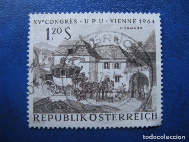 Briefmarken: -austria 1964, 15 congreso U.P.U., Yvert 994