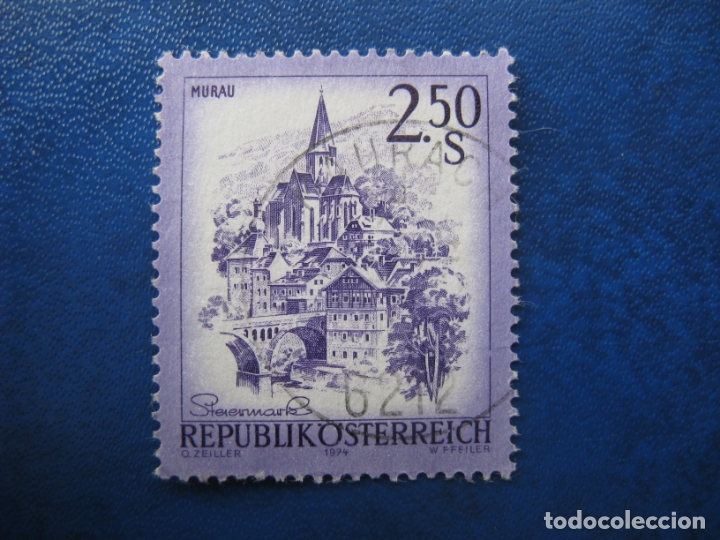 Sellos: -austria 1974, sello usado - Foto 1